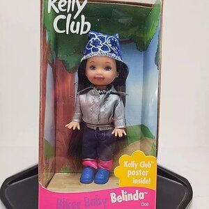 Vintage 1999 Kelly Club Biker Baby Belinda Doll Barbie New